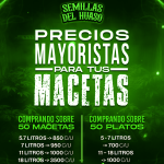 Maceta plástica negra 7 litros - Imagen 2