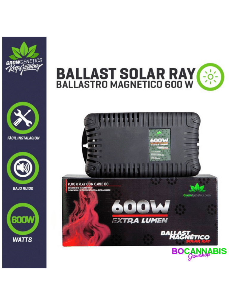 Ballastro magnetico 600w GrowGenetics