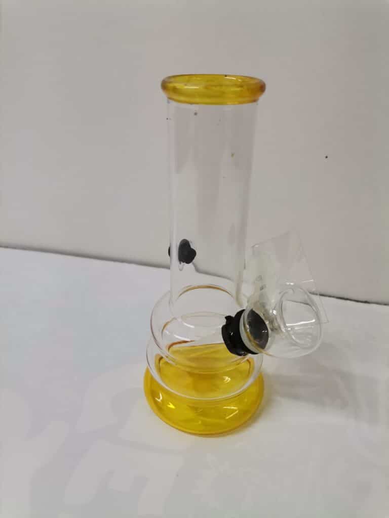 MiniBong 13cm base amarilla