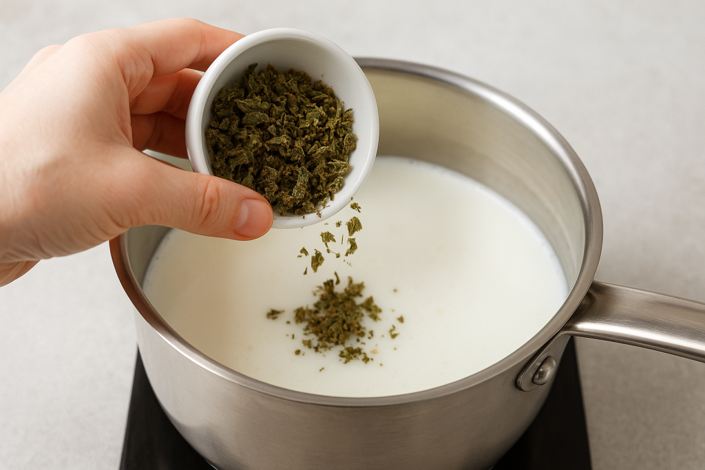 Leche de marihuana 
