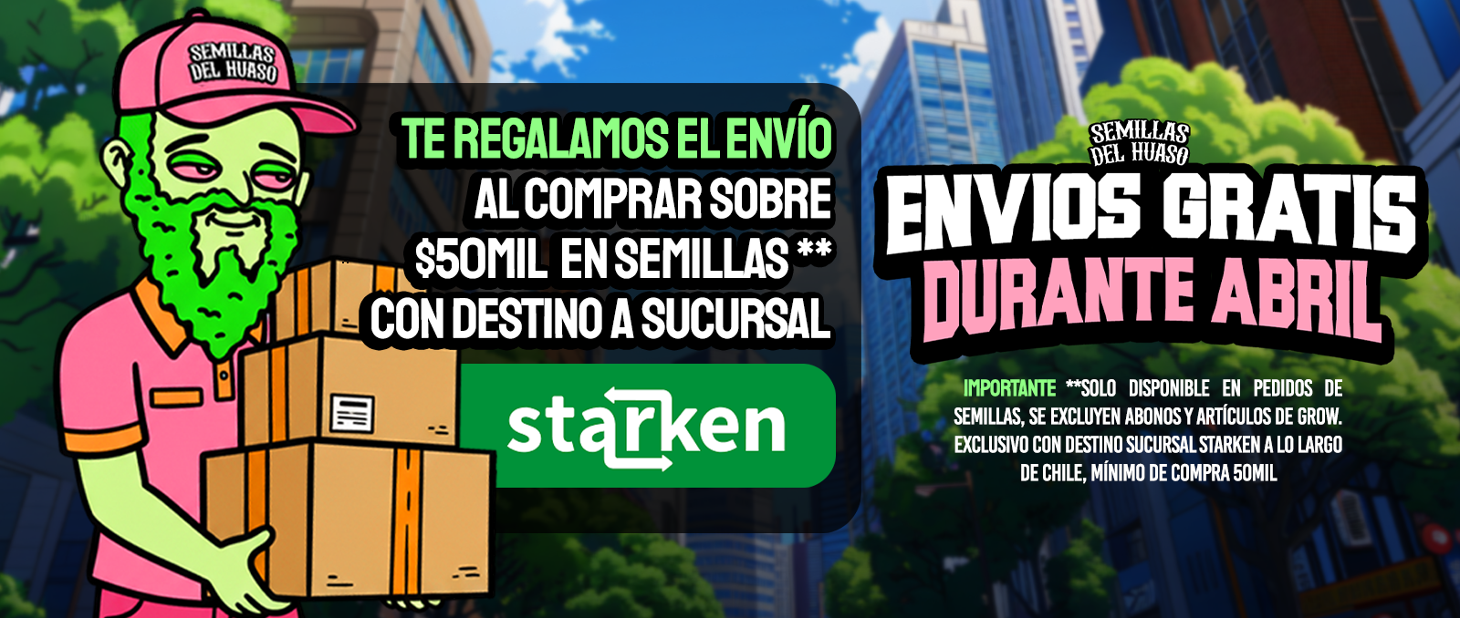 envíos gratis starken