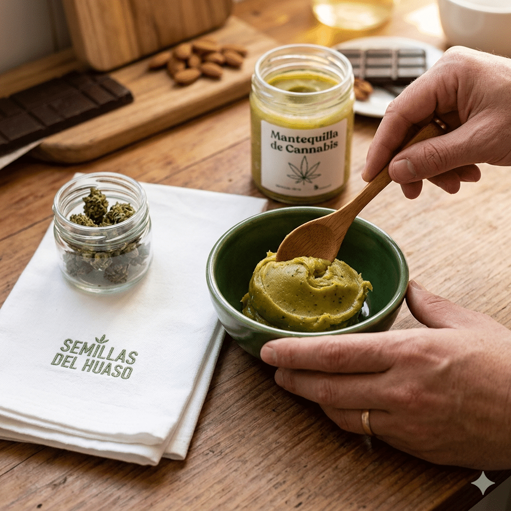 Chocolate de Marihuana - Mantequilla cannabica