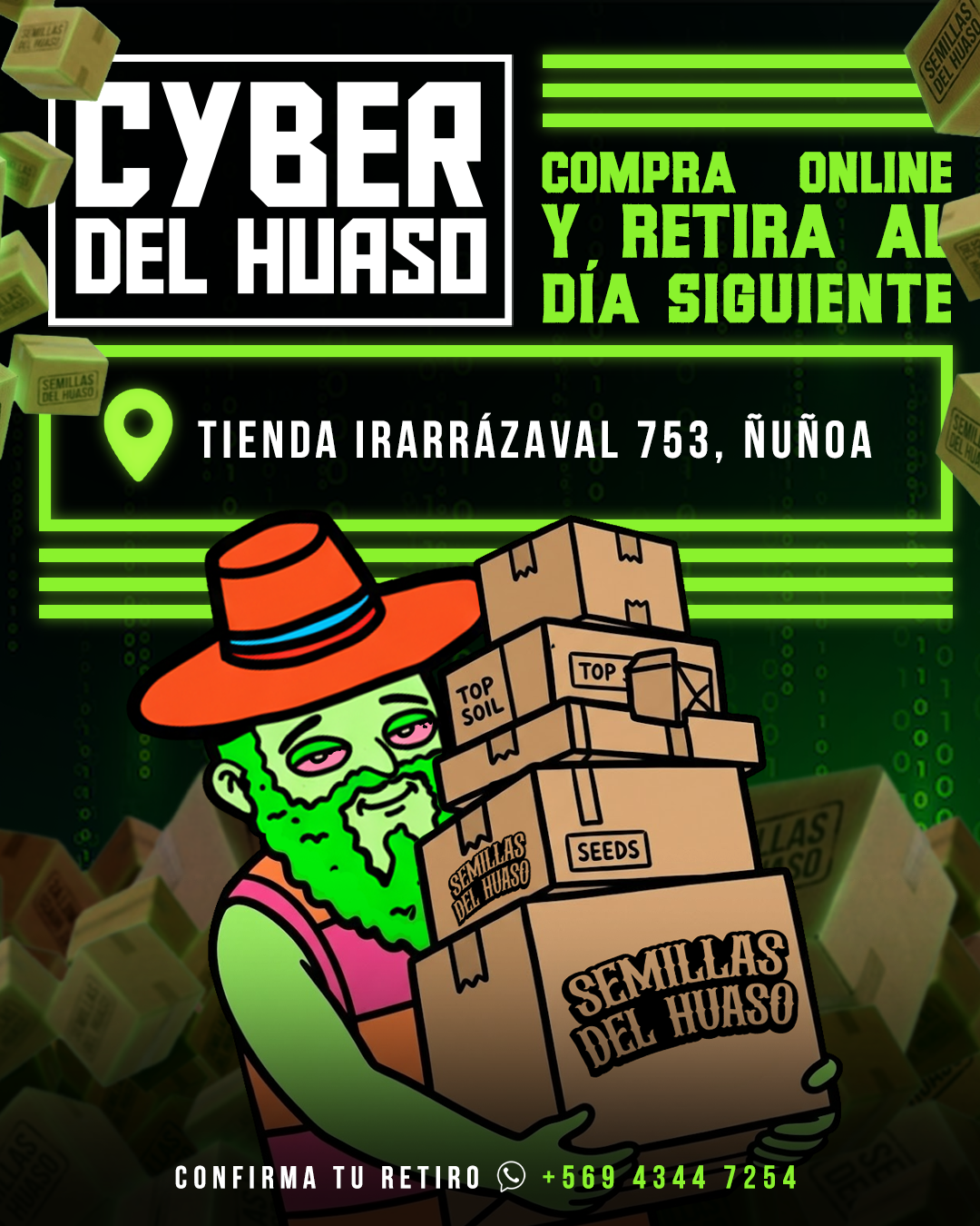 Cyber week retiro en tienda