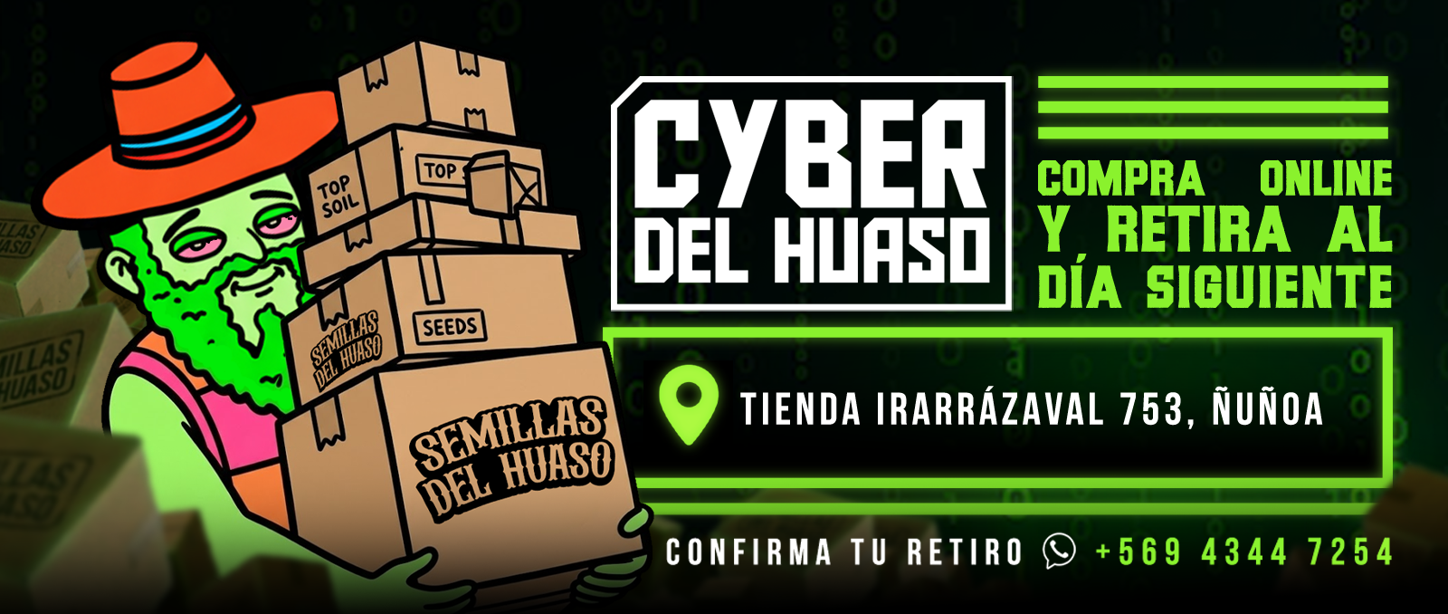 Cyber week retiro en tienda