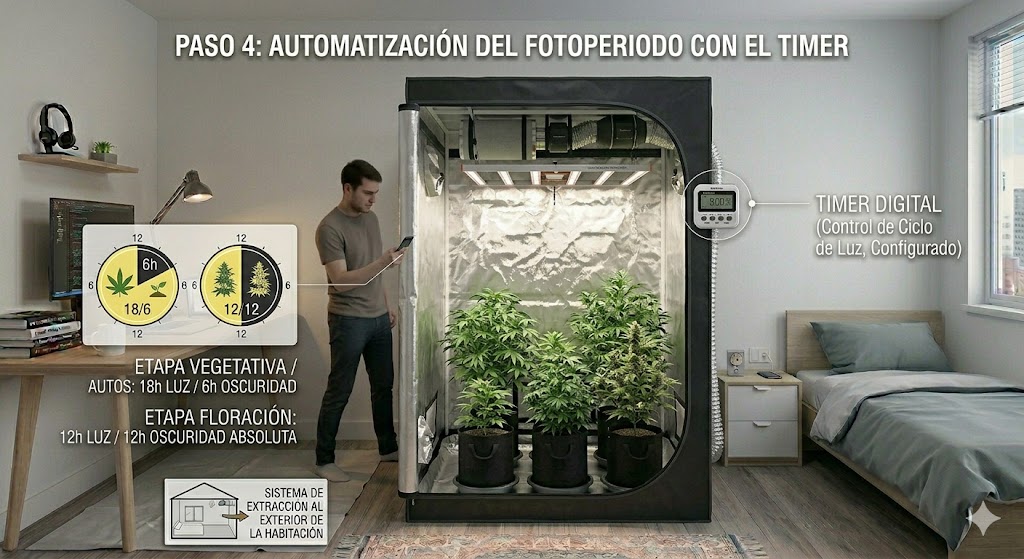 Cómo Armar un Indoor Paso 4 - Semillas del huaso
