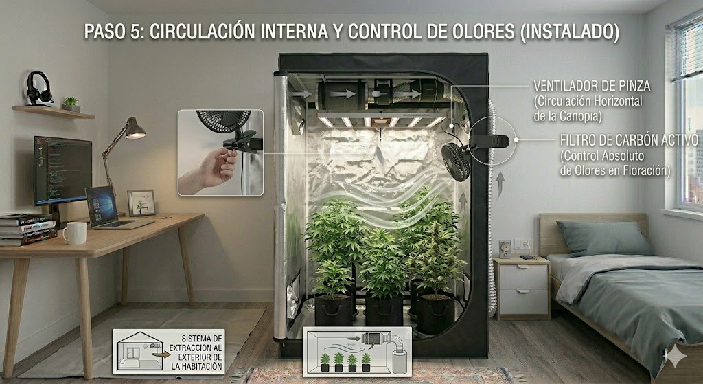 Cómo Armar un Indoor Paso 5 - Semillas del huaso
