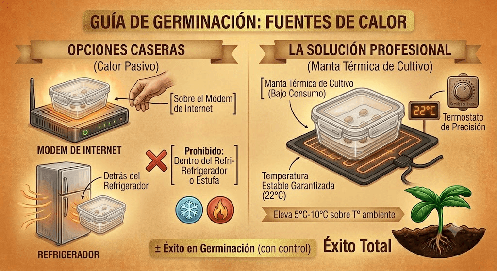 como germinar semillas en invierno
