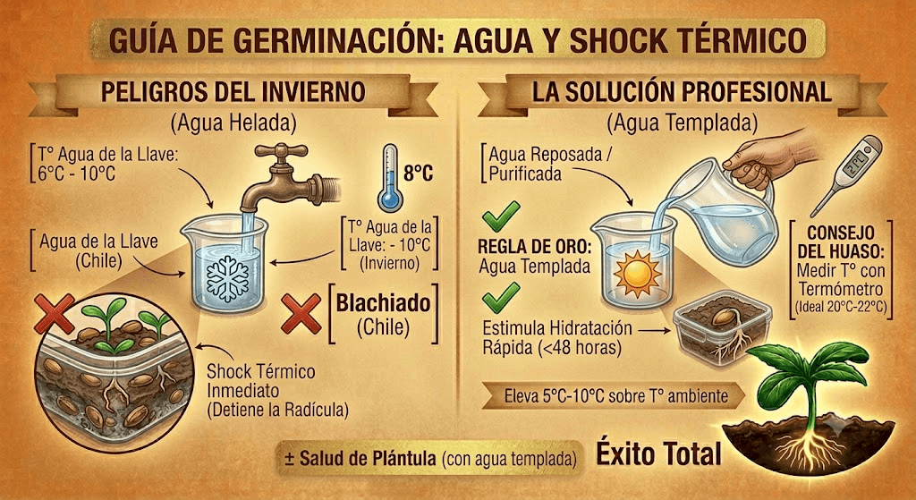 como germinar semillas en invierno
