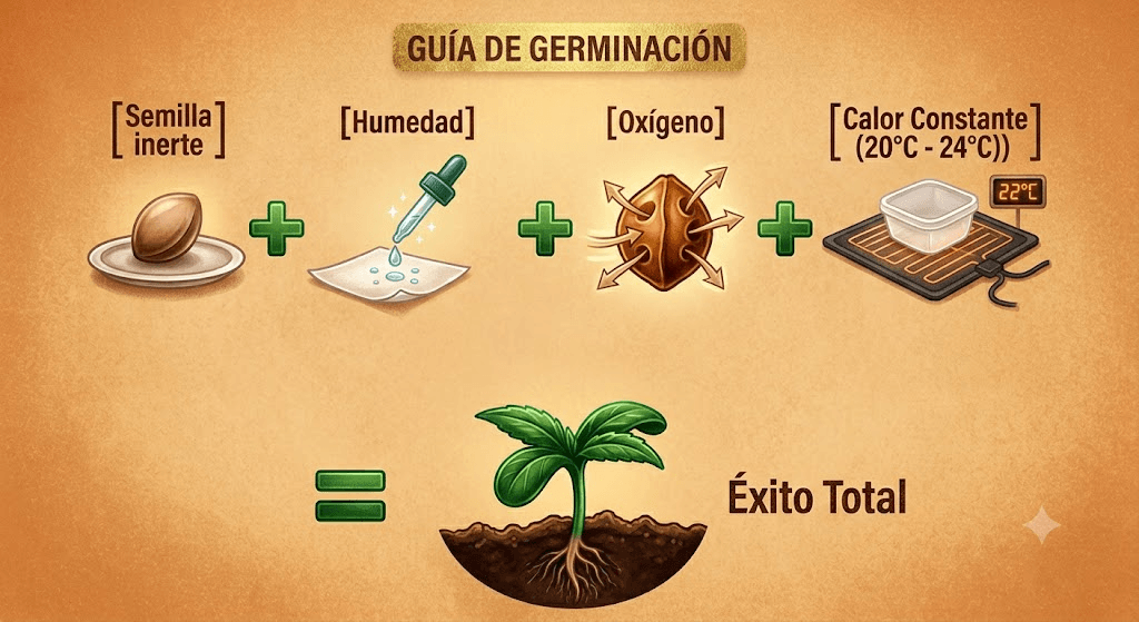 como germinar semillas en invierno
