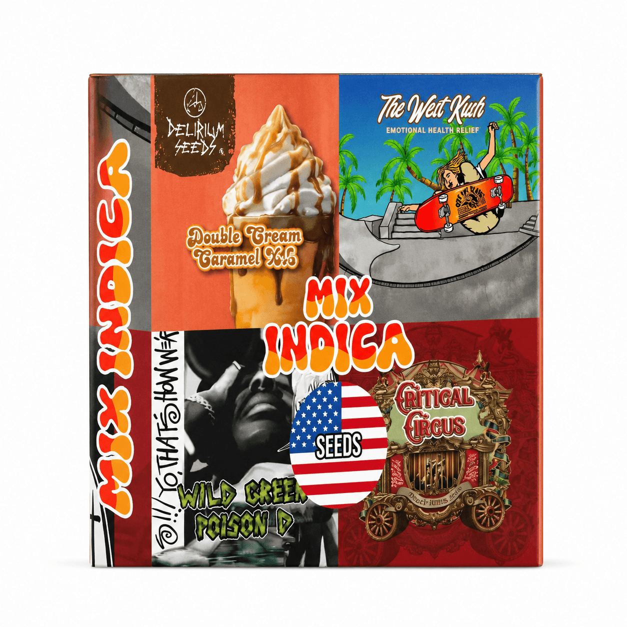 Mix indica auto delirium seeds Mix indica auto delirium seeds