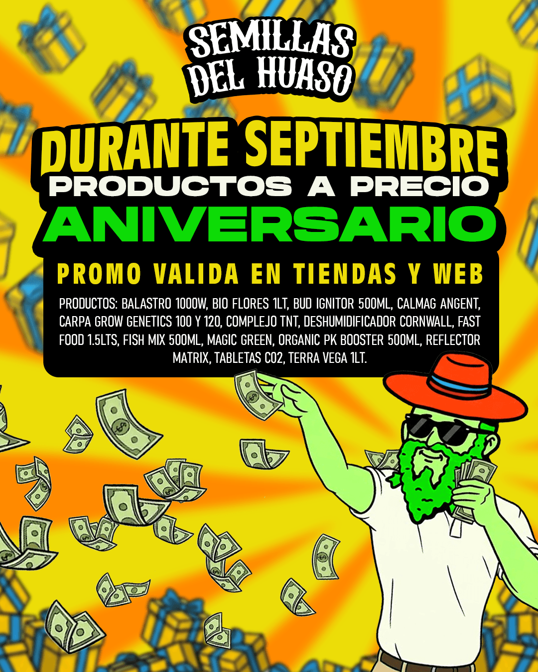 Aniversario Semillas del huaso