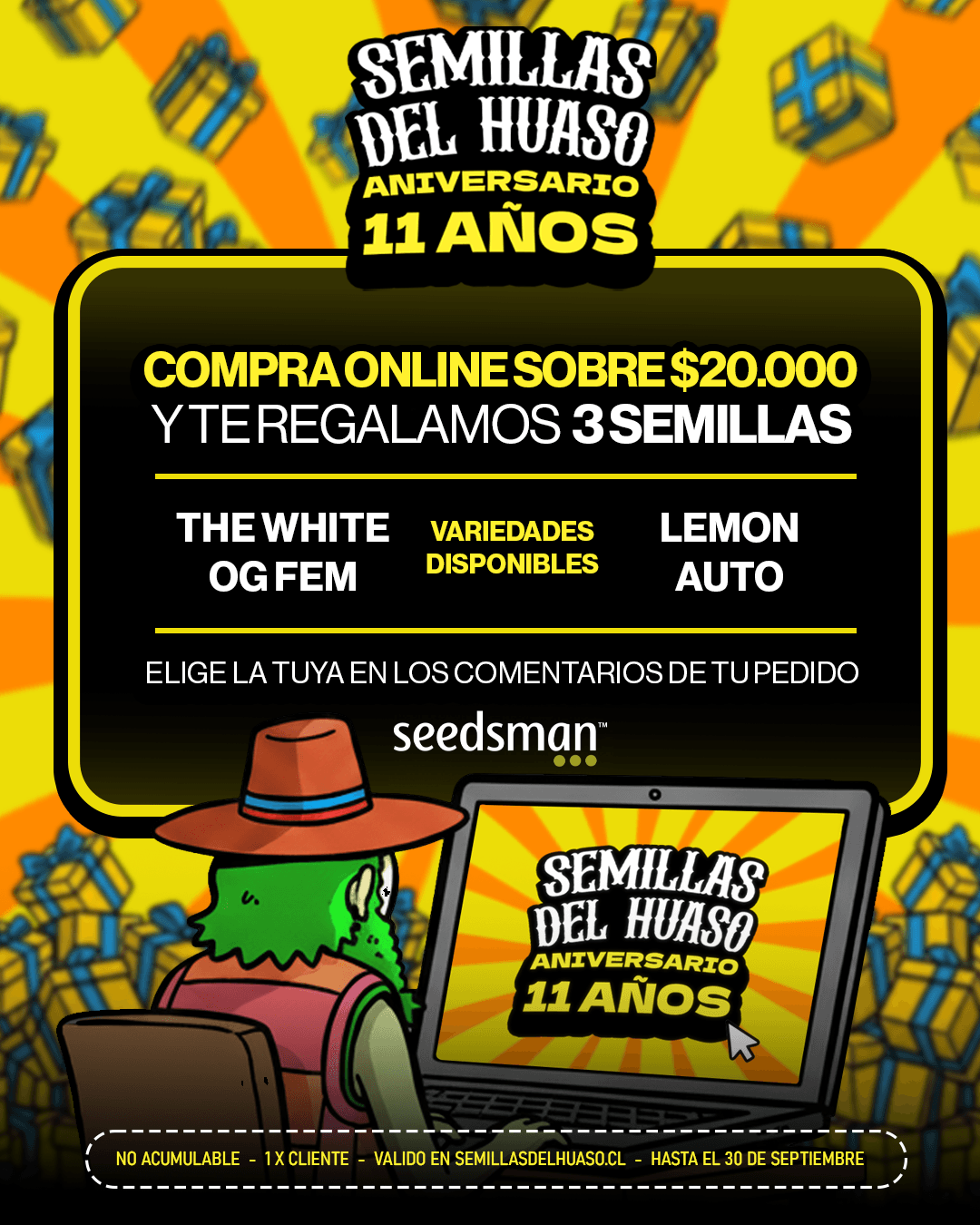 Aniversario Semillas del huaso