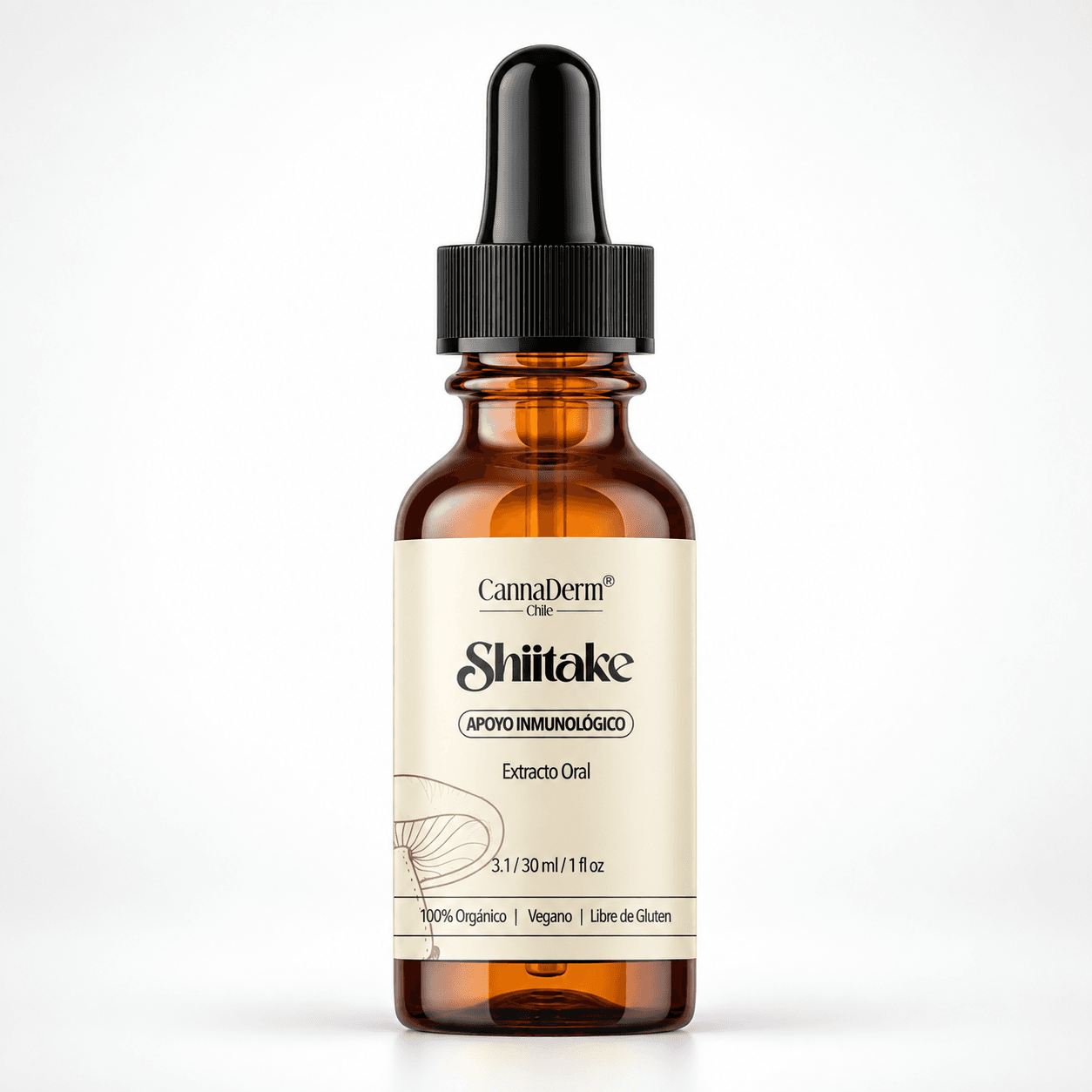 Extracto shiitake - Cannaderm Extracto shiitake